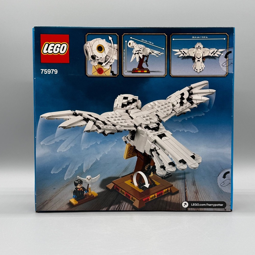 Lego #75979 Hedwig Harry Potter Owl w/ Letter Retired Brand New Factory Sealed - Picture 2 of 2